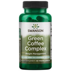 Green Coffee Complex, 60 растителни капсули, Swanson