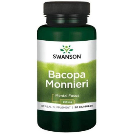 Bacopa Monnieri, 250 mg, 90 капсули, Swanson