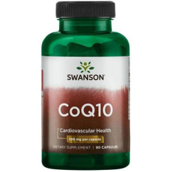 CoQ10, 200 mg, 90 капсули, Swanson
