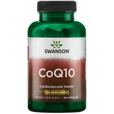 CoQ10, 200 mg, 90 капсули, Swanson