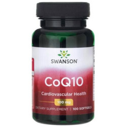 CoQ10, 100 mg, 100 меки капсули, Swanson