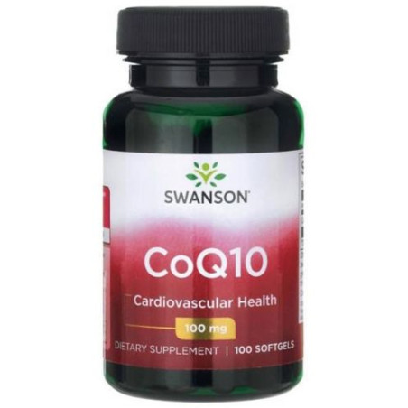 CoQ10, 100 mg, 100 меки капсули, Swanson