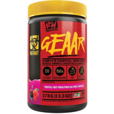 GEAAR, tropical fruit punch, 378 g, Mutant