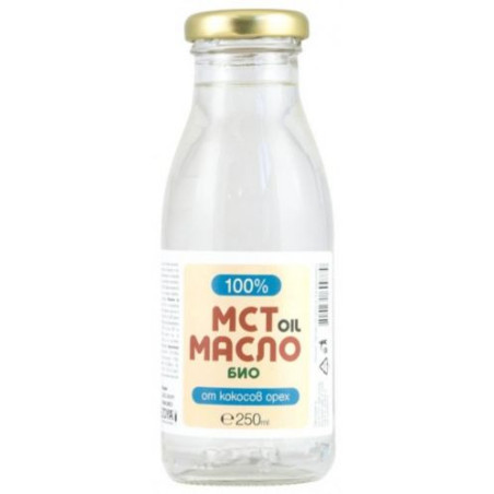 Био MCT масло от кокосов орех, 250 ml, Zoya
