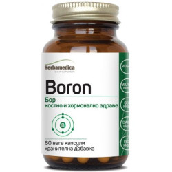 Boron, 10 mg, 60 капсули, Herbamedica