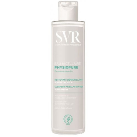 SVR Physiopure Почистваща мицеларна вода, 200 ml