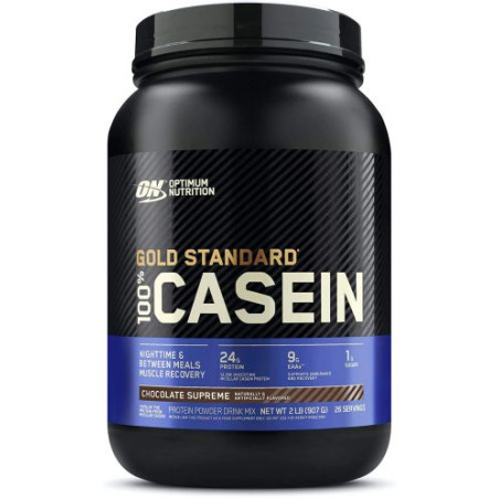 Gold Standard 100% Casein, шоколад, 907 g, Optimum Nutrition