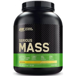 Serious Mass, банан, 2721 g, Optimum Nutrition