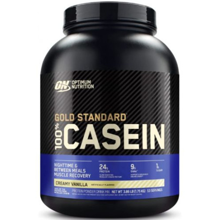 Gold Standard 100% Casein, ванилия, 1.82 kg, Optimum Nutrition