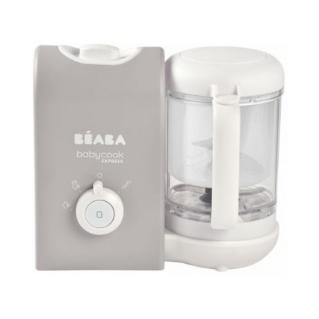 Уред за готвене Beaba - Babycook Express, Velvet Grey