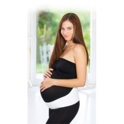 Придържащ колан за бременни BabyJem - White, размер L