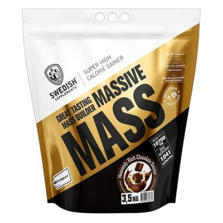 Massive Mass, шоколадов рай, 3.5 kg, Swedish Supplements