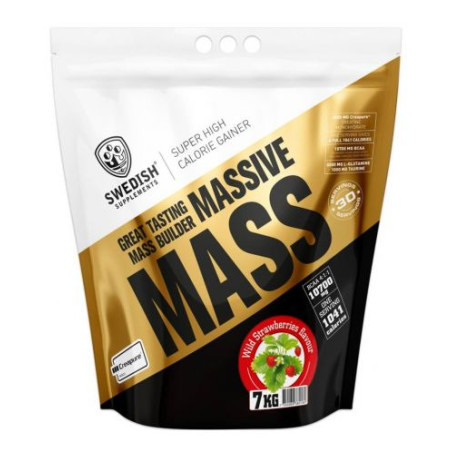 Massive Mass, дива ягода, 7 kg, Swedish Supplements
