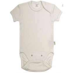 Бебешко боди от мерино вълна Bio Baby - 74 cm, 6-9 месеца