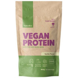 Vegan Protein, ванилия, 400 g, Naturalico