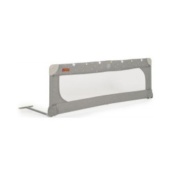 Преграда за легло от лен Cangaroo - 130 cm, сива