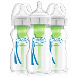 Комплект шишета Dr. Brown's - Options+, РР, 3 х 270 ml