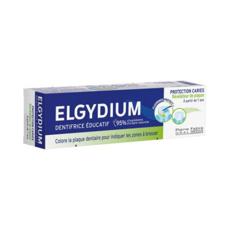 Elgydium Паста за зъби, разкриваща плаката, 50 ml