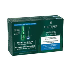 René Furterer Triphasic Серум против реакционен косопад Reactional, 12 x 5 ml
