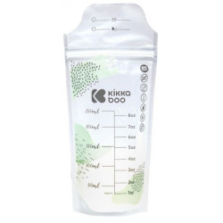 Пликове за съхранение на кърма KikkaBoo - Lactty, 25 х 250 ml