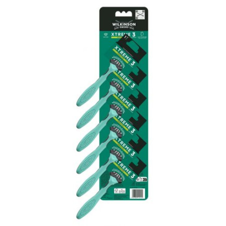 Wilkinson Sword Xtreme3 Мъжка самобръсначка Comfort Sensitive, 6 броя