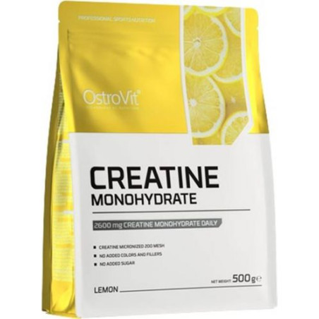 Creatine Monohydrate, лимон, 500 g, OstroVit