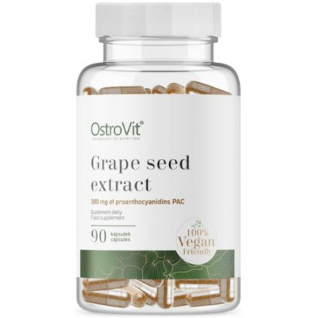 Grape seed Extract, 400 mg, 90 капсули, OstroVit