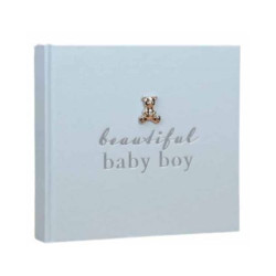 Албум за снимки с посребрена декорация Widdop Bambino - Beautiful baby boy