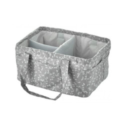 Органайзер за бебешка чанта BabyJem - Сгъваем, сив, 25 х 35 cm