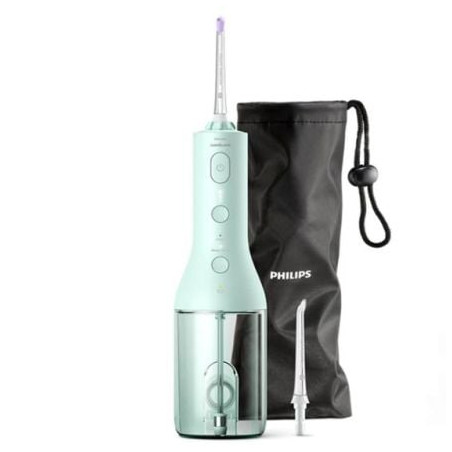 PHILIPS Cordless Power Flosser 3000 2 flossing modes 3 intensities Easy-to-fill 250ml reservoir mind green