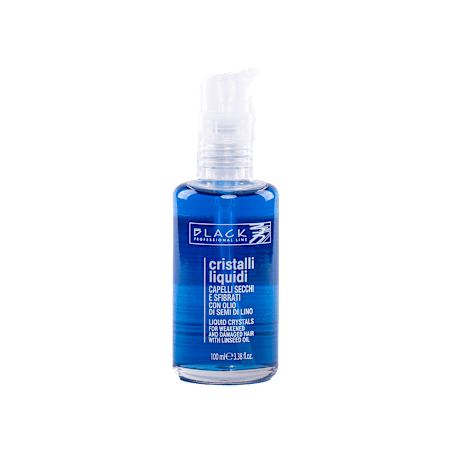 Сини течни кристали за коса с ленено семе, 100 ml