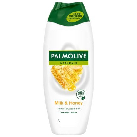 PALMOLIVE Душ гел мед и мляко, 500мл