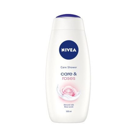 NIVEA CARE&ROSES Душ гел, 500 мл.