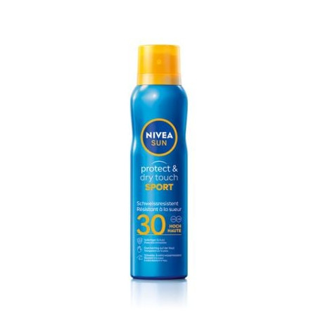 NIVEA SUN PROTECT&DRY TOUCH Охлаждащ спрей SPF 30, 200 мл