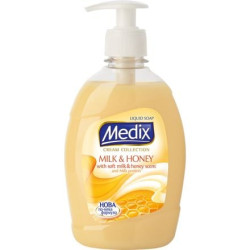 MEDIX CREAM COLLECTION MILK & HONEY Течен сапун помпа, 400 мл.