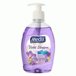 MEDIX PURE & FRESH VIOLET BLOSSOM Течен сапун с помпа, 400мл