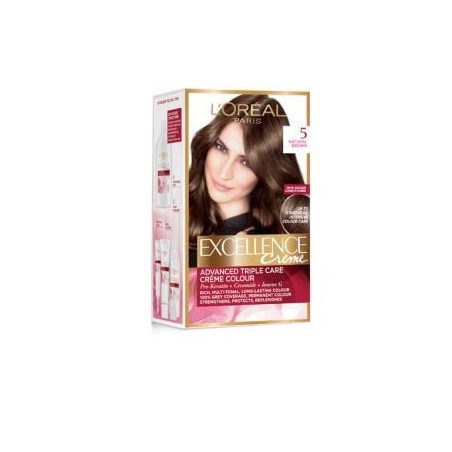 L'OREAL PARIS EXCELLENCE CREME Боя за коса 5 NATURAL BROWN