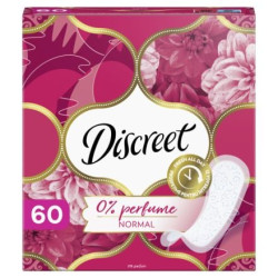 DISCREET NORMAL Ежедневни превръзки, 60 бр.