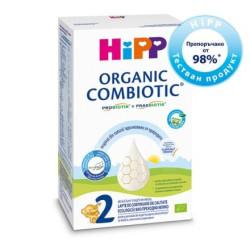 HIPP ORGANIC COMBIOTIC 2 Преходно мляко след 6-месечна възраст, 300г