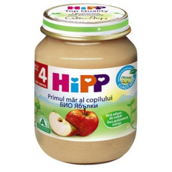 HIPP BIO Пюре Ябълки 4+месеца 4233, 125 г