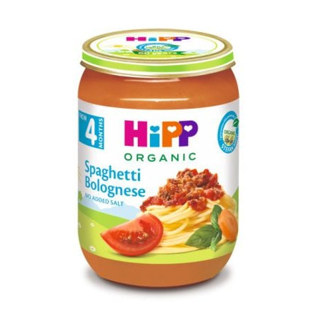 HIPP BIO Пюре спагети болонезе 6230, 190 гр.