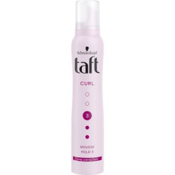 TAFT CURL НИВО 3 Пяна за коса, 200 мл.