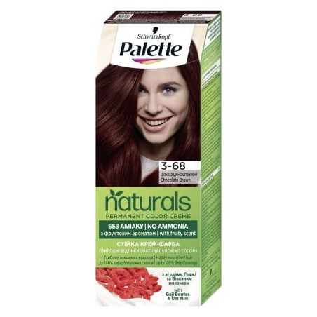 PALETTE NATURALS Боя за коса 3-68 Chocolate Brown