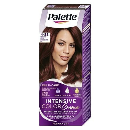 PALETTE INTENSIVE COLOR CREME Боя за коса 4-88 (RF3) Dark Red