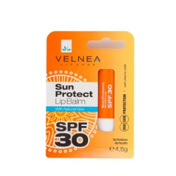 VELNEA SUN PROTECT Балсам за устни SPF30, 4.8 гр.