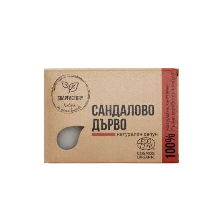 SOAPFACTORY Сапун сандалово дърво, 110 гр.