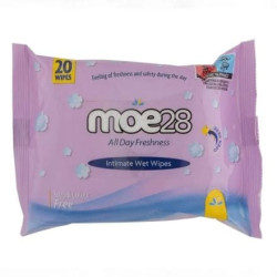 МОЕ 28 Мокри кърпи, 20 бр.