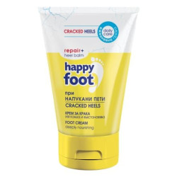 HAPPY FOOT Крем за крака при напукани пети 10% урея, 100мл.