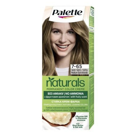PALETTE NATURALS Боя за коса 7-65 Medium Gold Blonde
