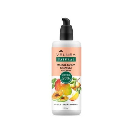 VELNEA NATURAL MANGO, PAPAYA & MARULA Серум за тяло, 200 мл